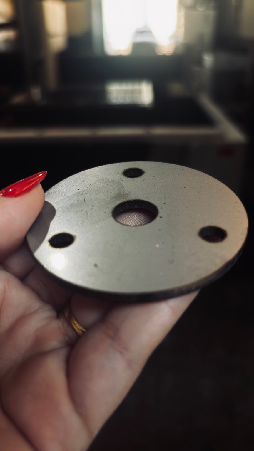Peça cortada a laser